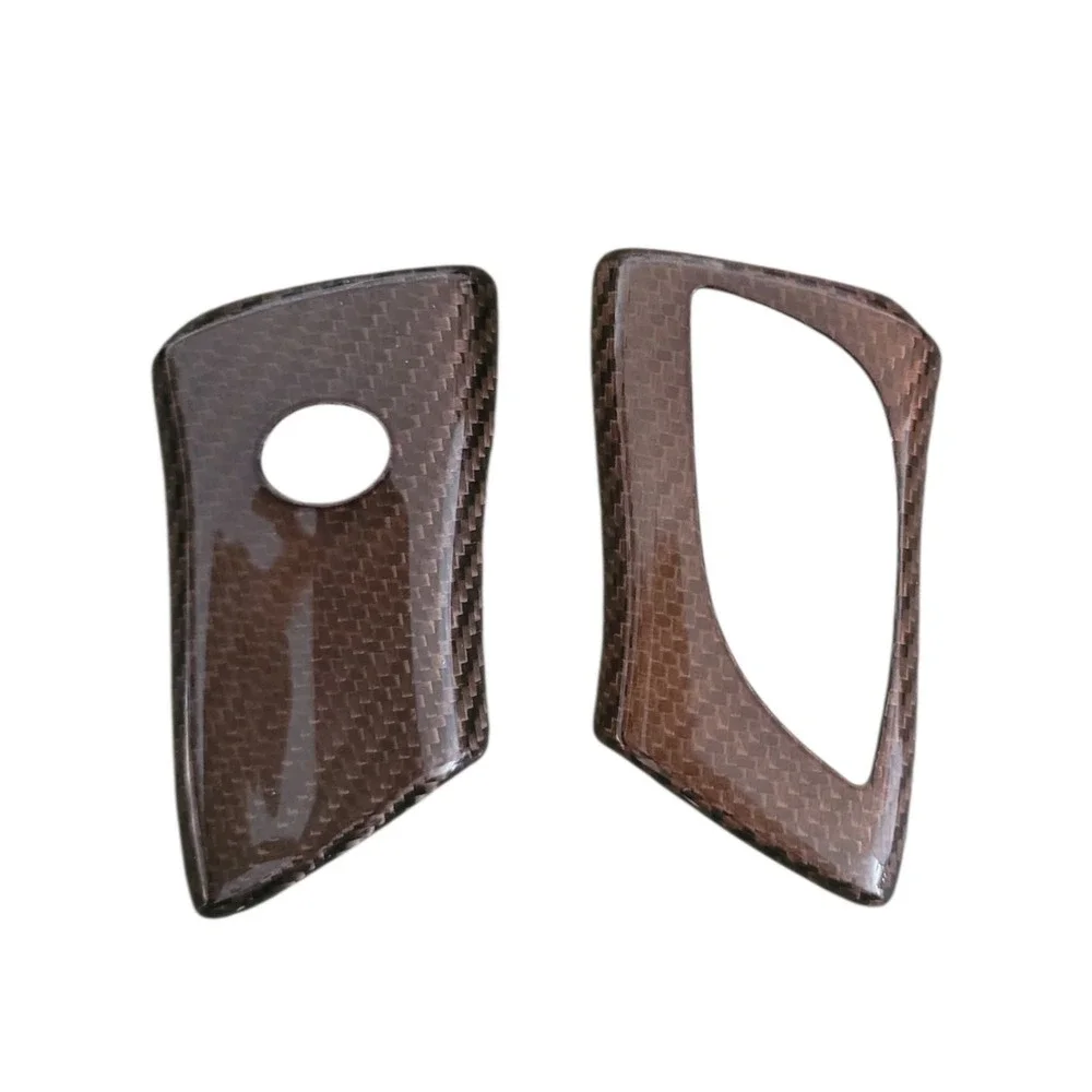 Carbon Fiber. Car‎ Key Cover. Compatible For Lexus Auto Parts(Color Brown)